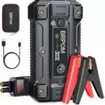 BRPOM Starthilfe Powerbank 5000A 26800mAh mit LCD-Display für Benzin- und Dieselmotore