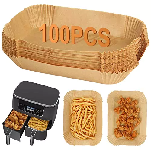 BYKITCHEN Backpapier für Ninja AF300EU AF400EU Heißluftfritteuse und Princess Air Fryer