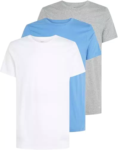 Calvin Klein Herren T-Shirts Kurzarm aus Baumwolle – Vielseitige Basics