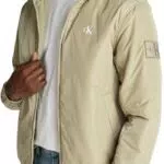 Calvin Klein Herren Padded Hooded Harrington Übergangsjacke
