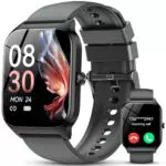 CASCHO Smartwatch Damen Herren, 1, 85 Smart Watch, 115+ Sport-Modus Fitness Tracker mit Schrittzähler/Pulsoximetrie/Sauerstoffsättigung/Schlafüberwachung