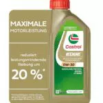 Castrol EDGE 0W-30 Motoröl für hervorragende Motorleistung und Schutz