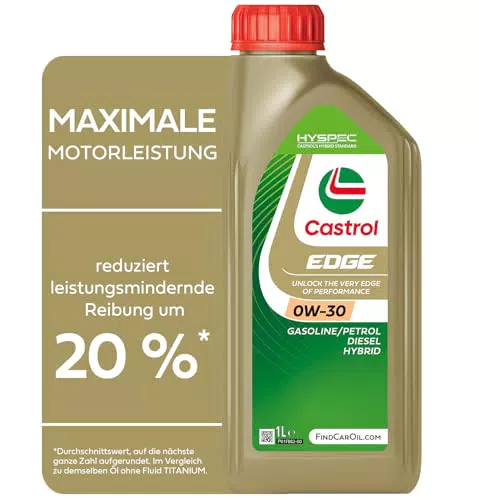 Castrol EDGE 0W-30 Motoröl für hervorragende Motorleistung und Schutz
