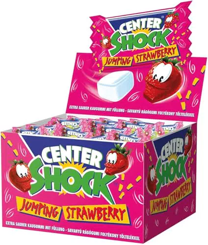 "Center Shock Monster Mix Kaugummis mit extra-saurem Cola- & Blutorangen-Geschmack"