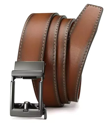 CHAOREN Automatik Gürtel Herren aus Leder für Business und Freizeit, 35mm