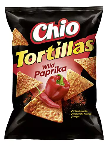 Chio Tortillas Original Salzgebäck - Knuspriger Snack für jeden Anlass