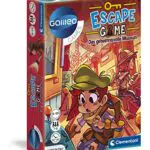 Clementoni 59228 Escape Game Die verlassene Schule, Gesellschaftsspiel zum Knobeln & Rätseln