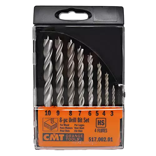CMT ORANGE TOOLS Spitzen-Dübellochbohrer HSS Z2-Modell