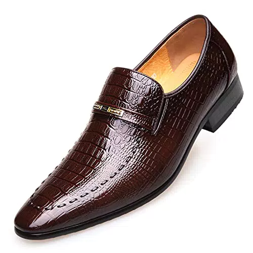 Cooleep Herren Mokassins - Klassische Freizeitschuhe für Business und Alltag