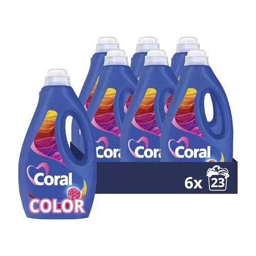 Coral Farbschutz Flüssigwaschmittel für langanhaltende Farbintensität