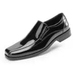 Cusolemore Herren Mokassins Slip-On Anzugschuhe aus Mikrofaser für Arbeit und Freizeit