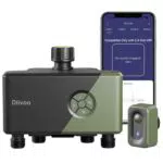 Diivoo Bewässerungscomputer WLAN mit 4 Ausgängen und Alexa Steuerung für Garten