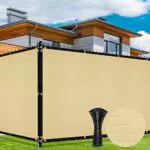 Duerer Sichtschutzzaun 1,5m x 15,2m UV-Schutz Gartenzaun Schattiernetz