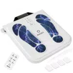 Brandname Durchblutungs-Stimulator mit EMS und TENS – Fußmassagegerät 10 Modi, 50 Intensitätsstufen