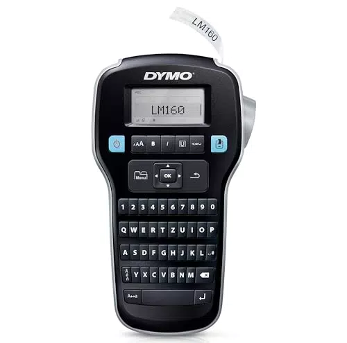 DYMO LabelManager 160 – Tragbares Etikettiergerät mit QWERTZ Tastatur