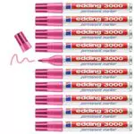 edding 3000 Permanentmarker - Rund-Spitze 1,5-3 mm - wasserfest und wischfest