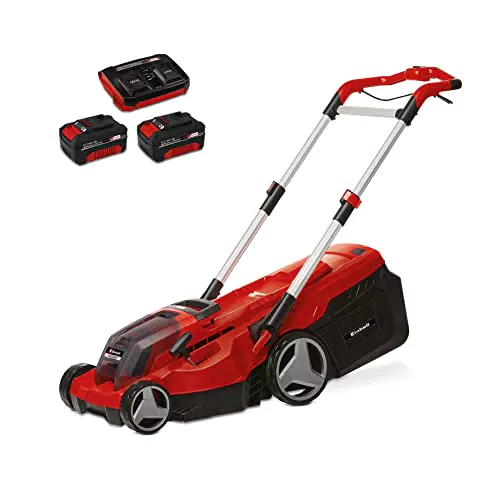 Einhell Rasenmäher RASARRO 36/38 Akku Power X-Change mit Mulchfunktion und 45L Fangkorb