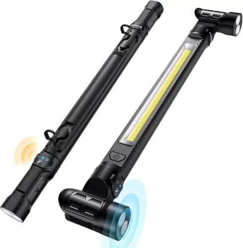 ETOOLAB LED Arbeitsleuchte mit Magnet, 1200lm, 5200mAh, Anwesenheits-Sensor