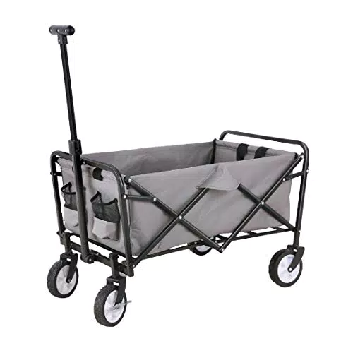FASports Faltbarer Bollerwagen mit Feststellbremse für Outdoor-Aktivitäten
