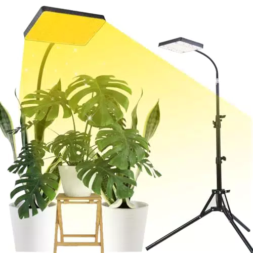 FECiDA Pflanzenlampe LED, UV-IR Vollspektrum Licht für Zimmerpflanzen, 25W