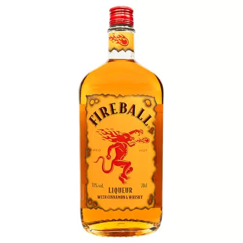 Fireball Likör mit Zimt und Whisky - 0,7 l Flasche