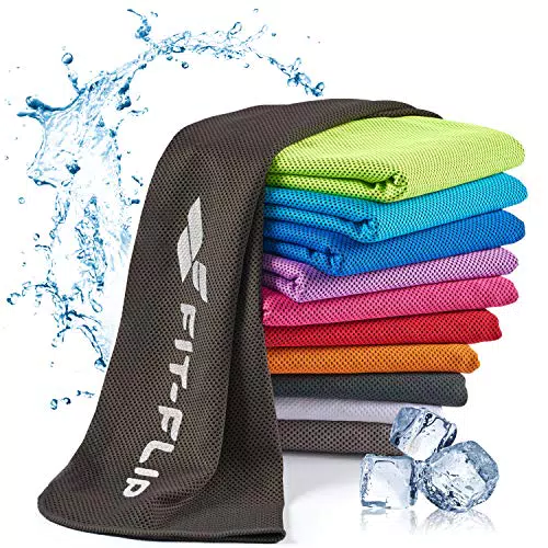 Fit-Flip Kühlendes Handtuch - Mikrofaser Kühlhandtuch für Fitness und Sport