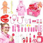 Fivejoy Doktorkoffer für Kinder ab 3 Jahren – Rollenspielset Zahnarztspielzeug