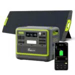 FOSSiBOT Tragbare Powerstation 2048Wh Solargenerator für Camping und Outdoor