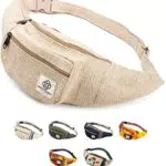 Freakmandu Fanny Pack – Handgefertigte Hüfttasche im Boho Hippie Stil für Unisex