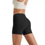 Friptspyg Kurze Sporthose Damen High Waist Gym Shorts Stretch Yoga Pants