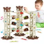 Fygurso Musik Murmelbahn - STEM Spielzeug für Kinder ab 6 Jahren, Geschenkideen