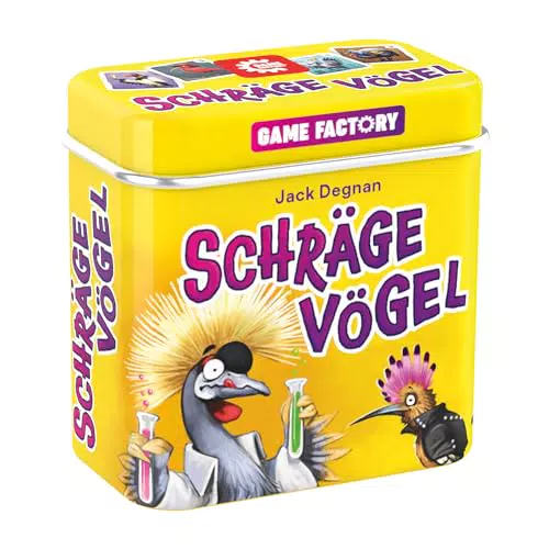 Game Factory Schräge Vögel – Kartenspiel für Erwachsene und Kinder ab 8 Jahren