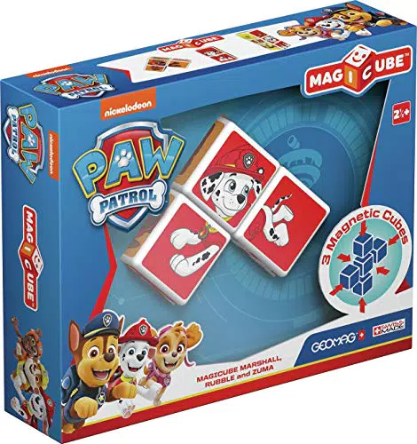Geomag MagiCube PAW Patrol - Magnetwürfel für kreative Konstruktionen