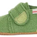 GIESSWEIN Oberstaufen Kinder-Hausschuhe – Warme Filz-Pantoffeln mit Klettverschluss