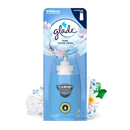 Glade Sense & Spray Nachfüller für Lufterfrischer – Pure Clean Linen
