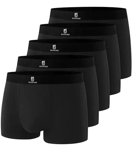 GLESTORE Herren Boxershorts Modal Unterwäsche für Männer
