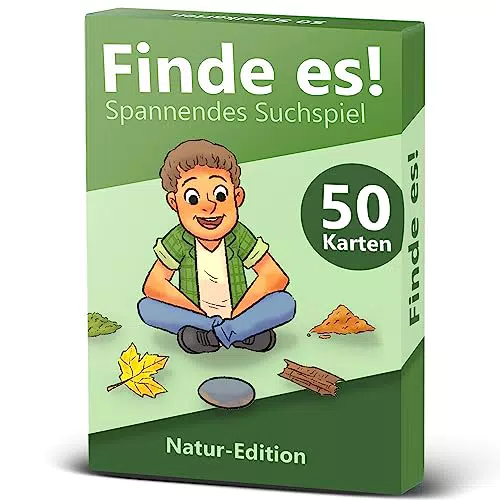 GLÜCKSWOLKE Outdoor Schatzsuche für Kinder – Entdecker Spielzeug für 4-8 Jahre