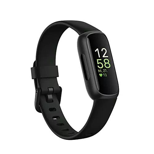Fitbit Inspire 3 Gesundheits- & Fitness-Tracker mit kontinuierlicher Herzfrequenzmessung & bis zu 10 Tagen