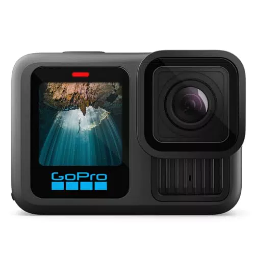 GoPro HERO13 Black Zubehörpaket mit Handler, Akkus, Halterungen und MicroSD-Karte