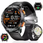 GPS Smartwatch Herren mit AMOLED Display, 10ATM wasserdicht und 120+ Sportmodi