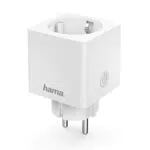 Hama WLAN Steckdose Professional, Mini Plug mit Verbrauchsmessung und App-Steuerung