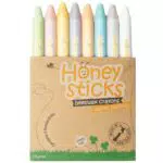 Honeysticks Wachsmalstifte - Ungiftige Malstifte aus Bienenwachs für Kinder ab 3 Jahren