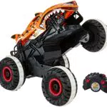 Hot Wheels Monster Trucks Ferngesteuertes Auto Tiger Shark mit Terrain Stomp Technologie