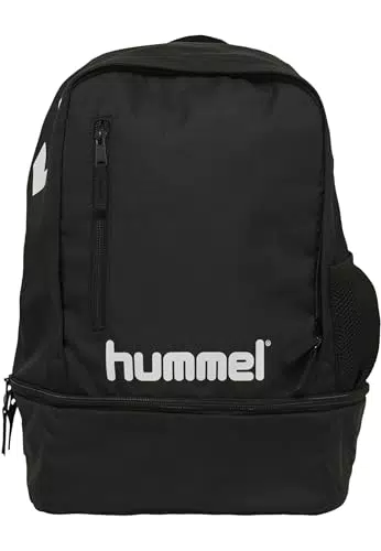 hummel 205881 Unisex-Youth Sac à DOS Promo Bag, noir