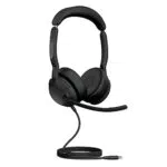 Jabra Evolve2 50 - Kabelgebundenes Stereo-Headset mit ANC für MS Teams