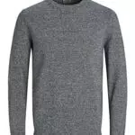 JACK & JONES Dünner Langarm Strickpullover Rundhals JJEBASIC für Herren