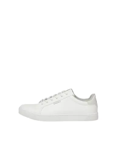 JACK & JONES Herren JFWTRENT PU Bright White 19 NOOS Sneaker