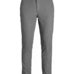JACK & JONES Herren Chino Hose JPSTMARCO - Slim Fit in Braun und Grau