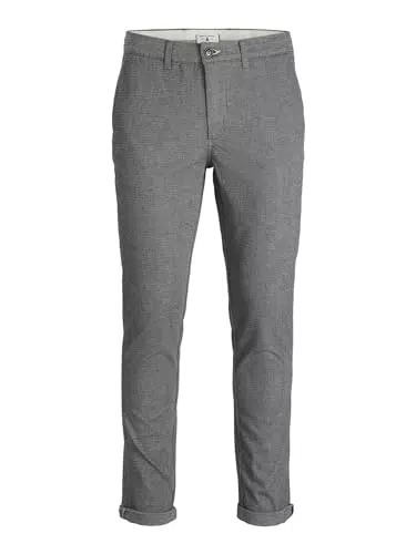 JACK & JONES Herren Chino Hose JPSTMARCO - Slim Fit in Braun und Grau