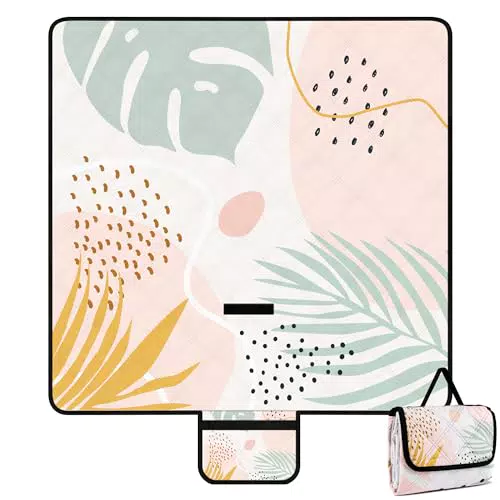 Jopee Picknickdecke Wasserdicht 200x200cm für Camping und Outdoor Aktivitäten